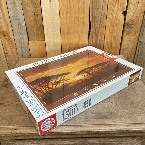 KENYA 1500pcs PUZZLE by EDUCA made in Spain. NEW - Picture 3 of 5